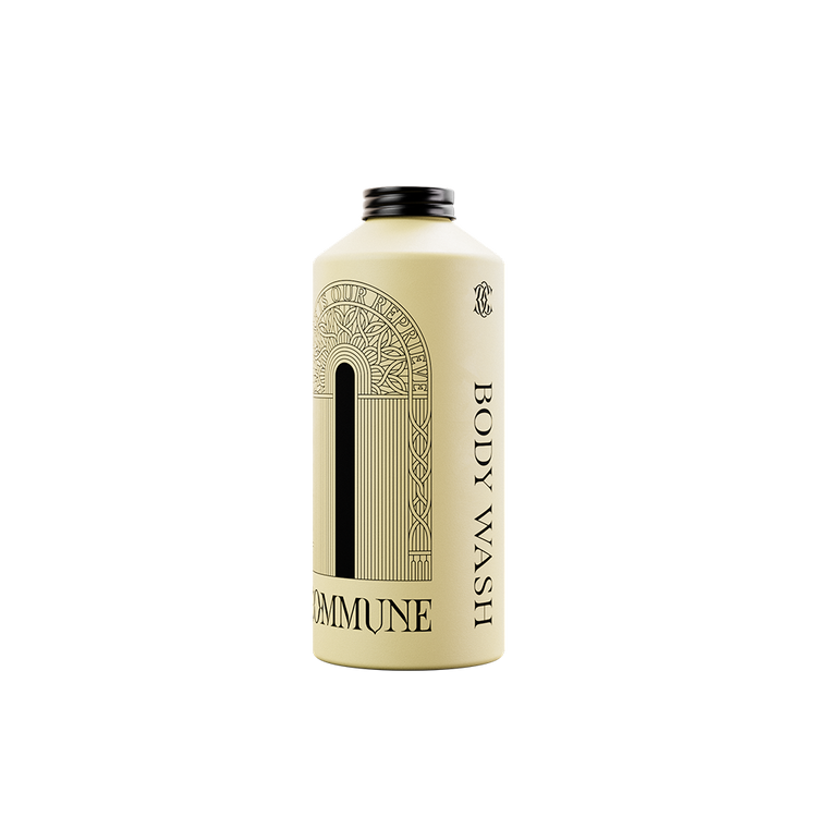 sustainable body wash aluminum bottle 